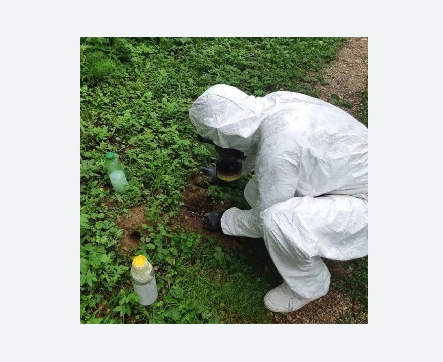 уничтожение кротов на участке в Приволжске